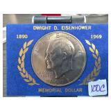 1971-D Dwight D. Eisenhower Memorial Dollar