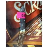 Frost Cutlery Knife with Faux Antler Handle