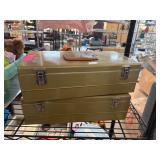 Metal Storage Box With Organized Slides