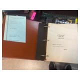 Astronomy Binder With 1972 Amateur Guide