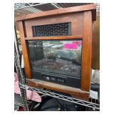 Allen Electric Fireplace With Controls