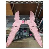 Pink Decorative Plastic Wing Accents