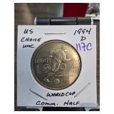 1994 D World Cup Commemorative Half Dollar