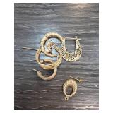14K and 10K Gold Earrings Assortment