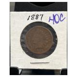 1887 United States Indian Head Cent