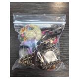 Bag of Mixed Costume Jewelry and Accessories