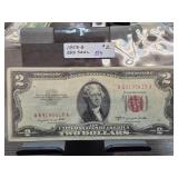 1953-B $2 Red Seal United States Note