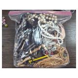Bag of Mixed Costume Jewelry