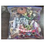 Large Assorted Jewelry Lot in Zipper Bags