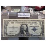 1935D $1 Silver Certificate Banknote