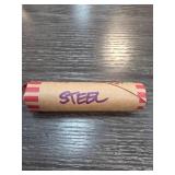 Roll of Wheat Cents Steel Reverse Bank Wrap