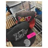 Mitchell & Ness Bulls and Heat Snapback Hats