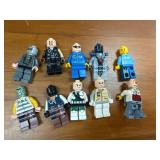 Nine Assorted Minifigures