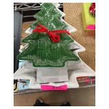 Hallmark Christmas Tree Ceramic Plates Set