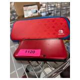 Nintendo 3DS XL with Red Switch Case