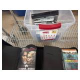 LG DVD Player with Assorted DVD Collection