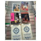 Trading Cards Including Sports and Music Themes