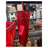 Red Starbucks Tumbler with Straw