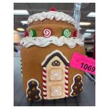 Department 56 Gingerbread House Canister