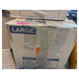 Large Box Containing Assorted Clothes