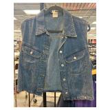 Old Navy Denim Vest, Sleeveless, Size L
