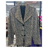 Harve Benard Leopard Print Jacket