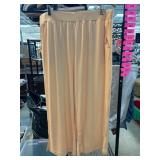 Giuliana Peach Elastic-Waist Pants Size 1X