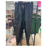 Nike Black Nylon Pants Made in Taiwan