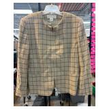 Jones New York Windowpane Blazer, Size 14