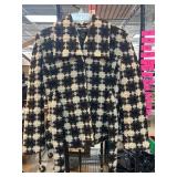 Willi Smith Womenï¿½s Plaid Wool-Blend Jacket