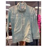 Sport Savvy Light Blue Zip-Up Jacket