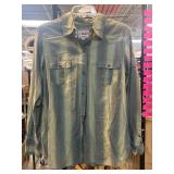 Roper Long-Sleeve Western Shirt in Size L