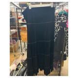 Tempo Paris Black Velvet Dress