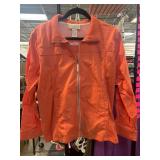 Sport Savvy Orange Zip-Up Jacket