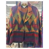 Coldwater Creek Multicolored Blazer Jacket