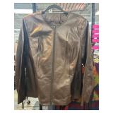 Terry Lewis Brown Genuine Leather Jacket