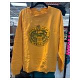 Yellow Long Sleeve Shirt With Snake Graphic
