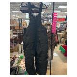 Athletic Works Black Snow Bib Overalls