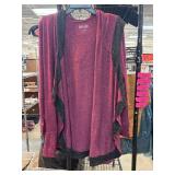 Soft & Cozy Red Cardigan With Hood