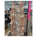 G By Giuliana Camouflage Sheer Vest, Size 1X