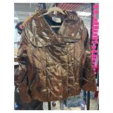 DG2 by Diane Gilman Quilted Metallic Jacket