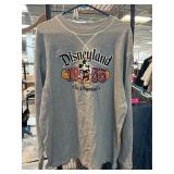 Disney Parks Gray Long Sleeve Shirt with Mickey