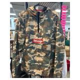 Carbon Hooded Camo Jacket with Savage Patch