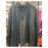 Greg Norman Gray Long-Sleeved Pullover