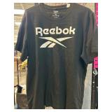 Reebok Black XL T-Shirt with Logo