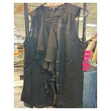 Gap Sleeveless Black Button-Up Blouse