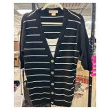 Michael Michael Kors Womenï¿½s Striped Cardigan