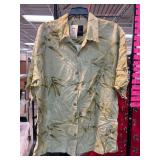 Jamaica Jaxx Green Bamboo Shirt, Large