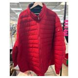 Nautica Red Puffer Jacket 5X Size
