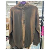 DSCP Garrison Collection Brown Acrylic Sweater